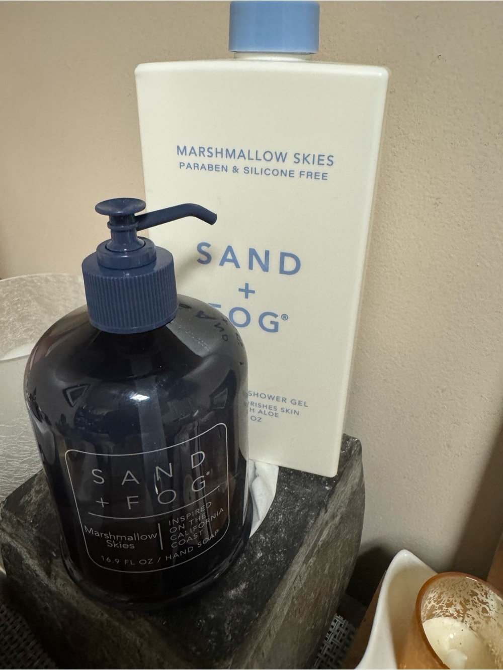 Sand + Fog Marshmallow Skies Hand Soap & Body Wash - Blue